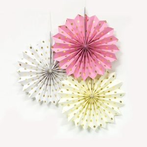 3pcs paper fans collections