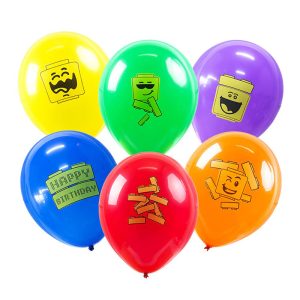 6 pcs ballons for birthday party