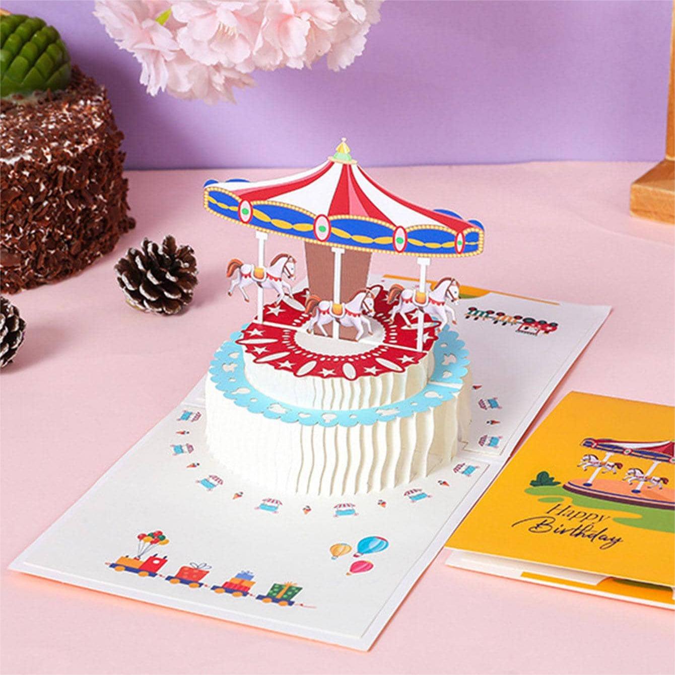 Birthday Cake Greeting Card