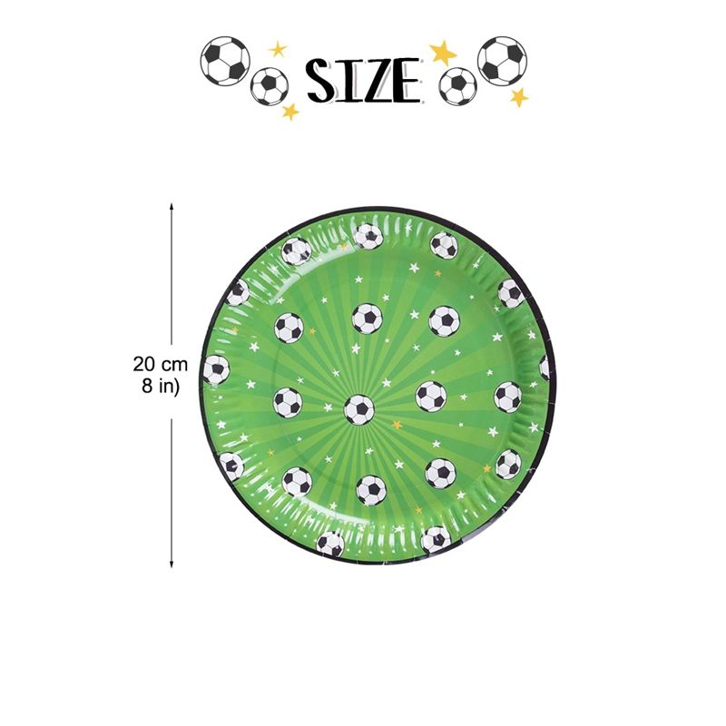 Disposable Paper Plates size