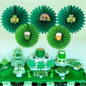 St.Patricks Day paper honeycomb suplies