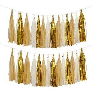 Tissue Paper Tassel Garlands DIY Decorations for We