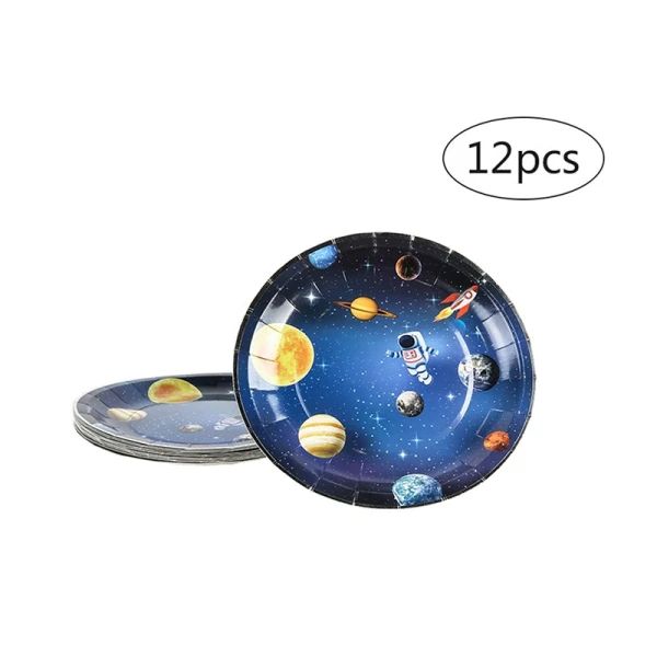 Wholesale Paper Plates Universe Planet Themed plates