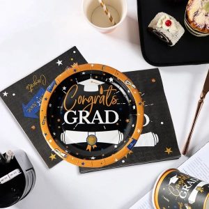 Wholesale Paper Plates for Graduation Party Decorations