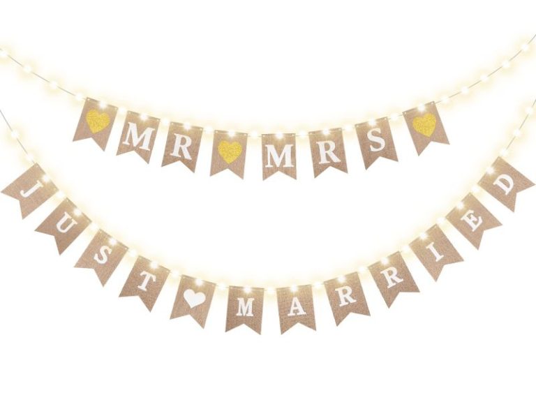 married banner DIY