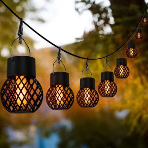 outdoor solar lanterns hanging