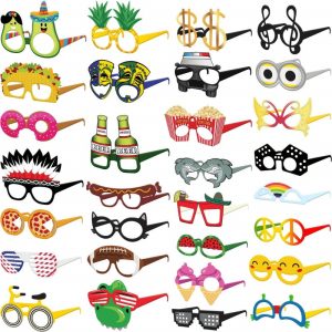 papar party glasses idea