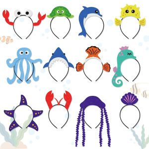 paper headands 12 pcs