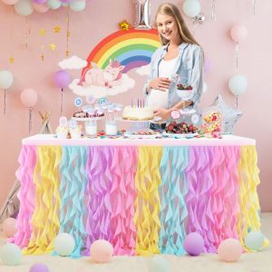 rainbow table skirt