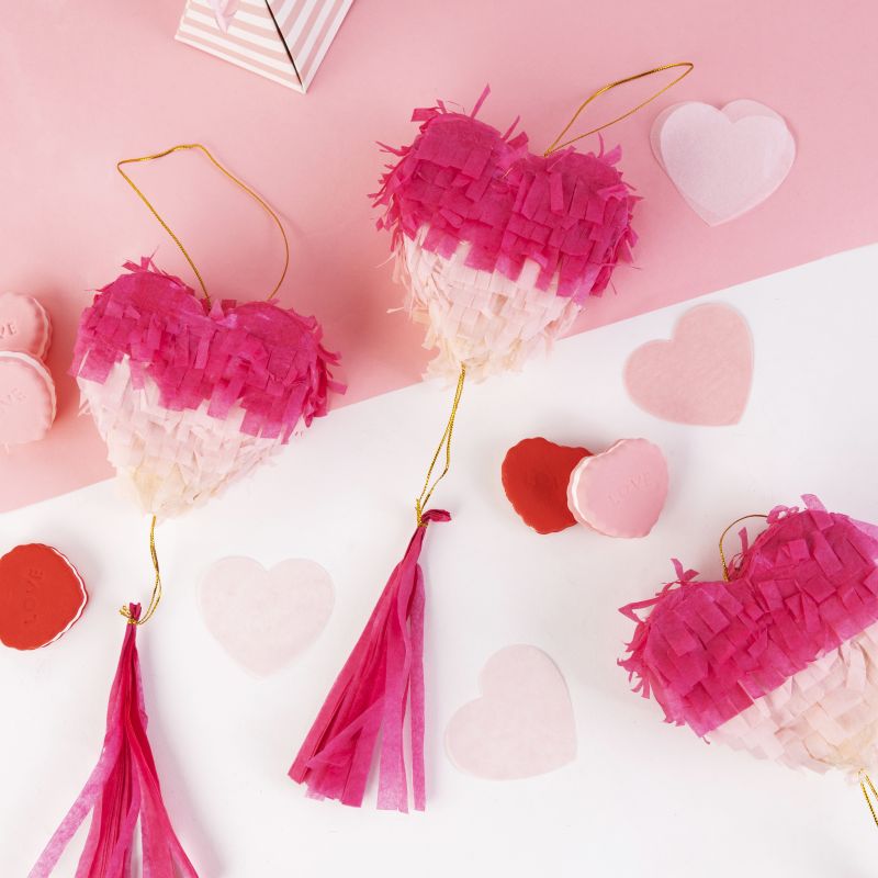 valentines day pinata hanging