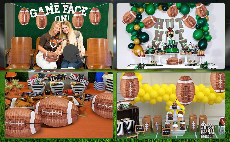 wide applications of Football Paper Lanterns