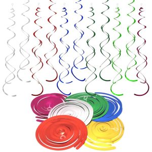 Colorful Swirl Party Decorations