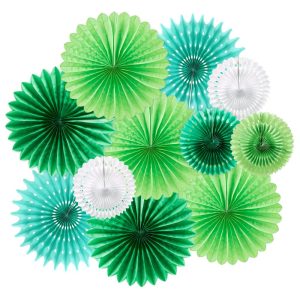 Green White Party Decoration