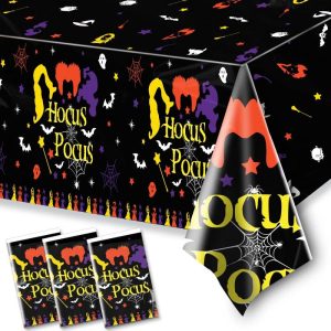 Hocus Witch Halloween Tablecloths