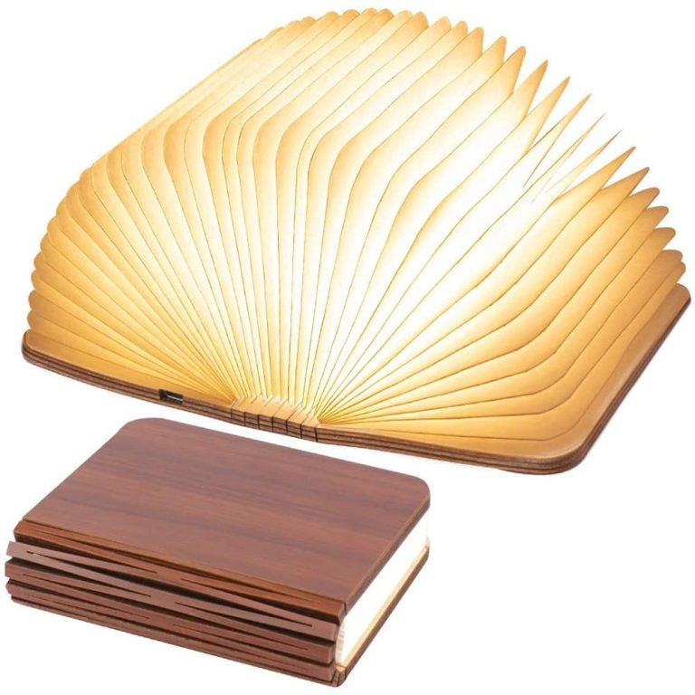 LED book lamp Wooden Book Light