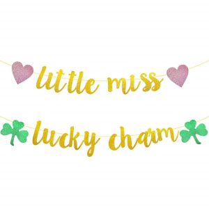 Little Miss Lucky Charm Banner