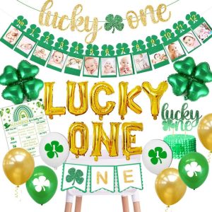 Lucky One Birthday Decorations for St. patrick's