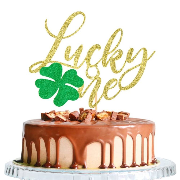 Lucky One Cake Topper Happy 1st Birthday Party Decorations