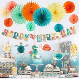 Sea Creatures Party Decoration Set