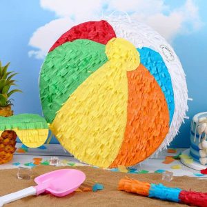 Small Beach Ball Pinata Set