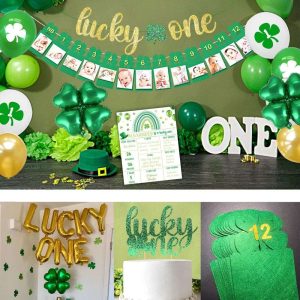 St. Patrick's Day 1st Birthday Party Decorations