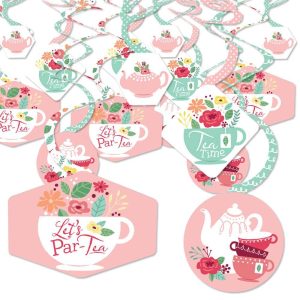 Tea Party Decoration Swirls