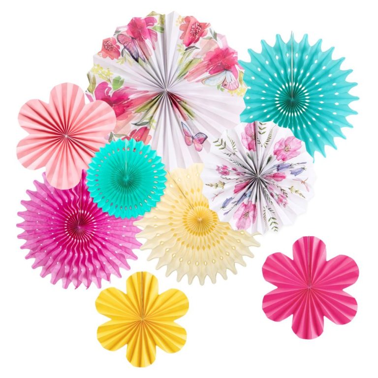 Tissue paper decorations