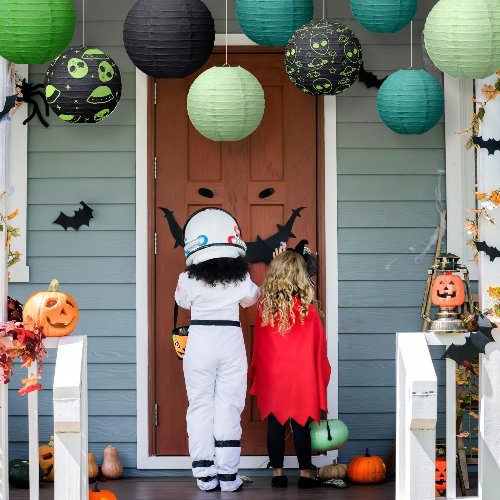 Alien Space Paper Lanterns outdoor decorations