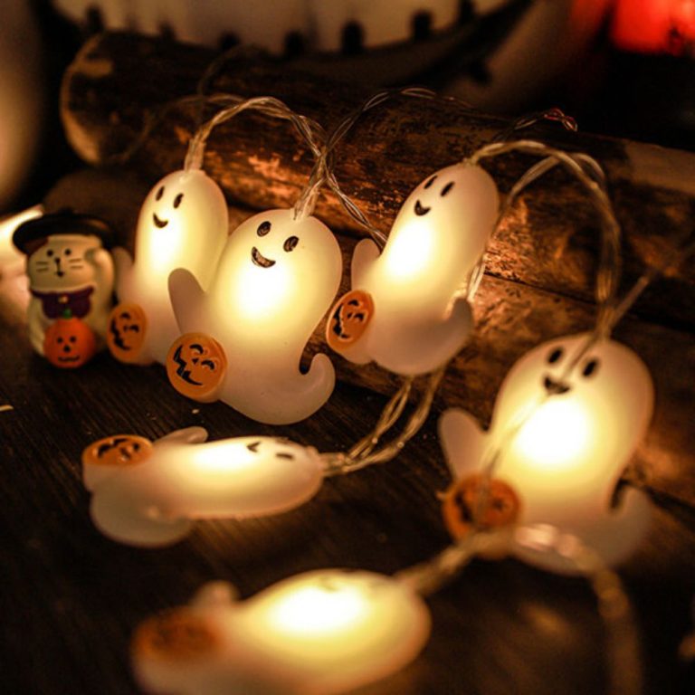 Halloween Ghost String Lights