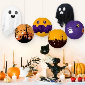 Halloween Lanterns DIY Handmade Paper Lantern Decorations