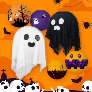 Halloween paper lanterns