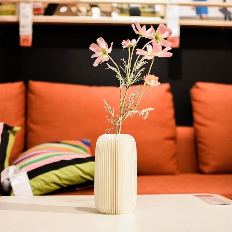 Kraft Paper Vase Honeycomb Folding Paper Vase