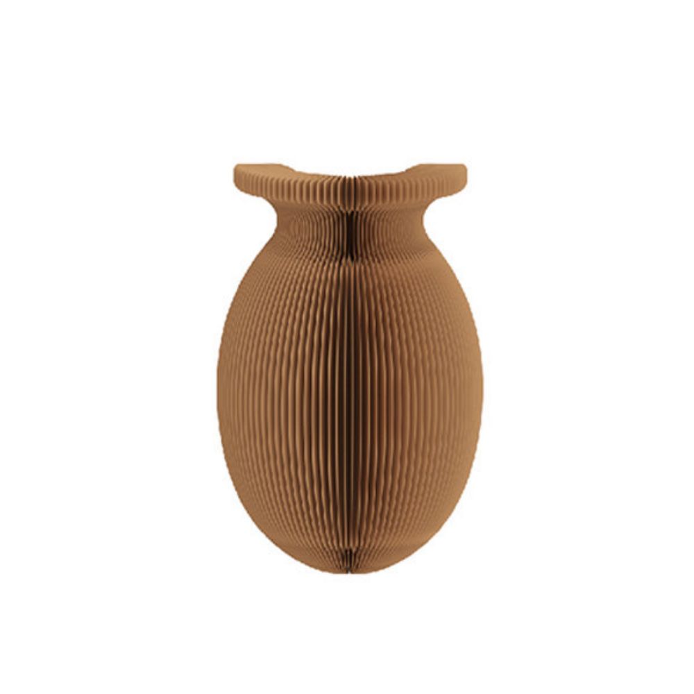 Kraft Paper Wall Vase Style Home Decor