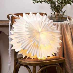 Decorative Star Paper Sowflake Fan Decoration