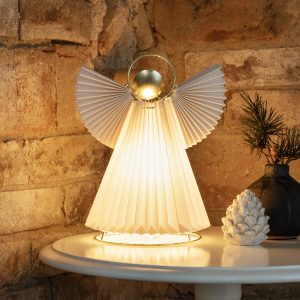 Paper angel mini decorative light - white