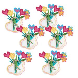 Manufacturer of Valentines Day Heart Flower Bouquet Decorations 1