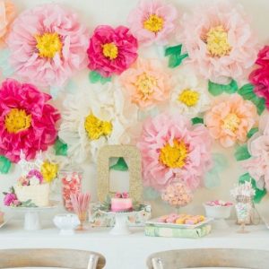 Colorful Fiesta Paper Flowers1