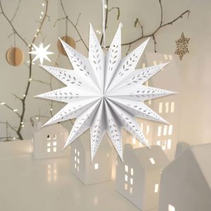 Customized Paper Christmas Star Paper Star Light