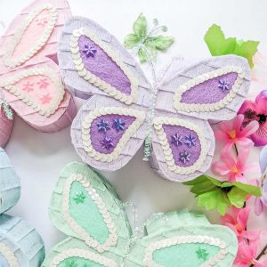 Pastel Butterfly Mini Customized Pinatas Bulk Wholesale