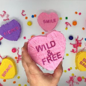 Valentine's Day Heart Pinatas