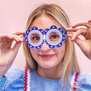 4th of July Party Glasses Paper Glasses