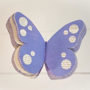 Book Butterfly Decor Book Page Crafts