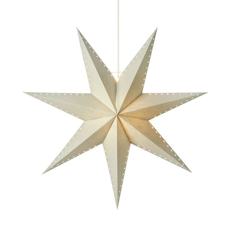 Lively Decorative Star Lanterns Wholesale Hanging Grey Paper Stars