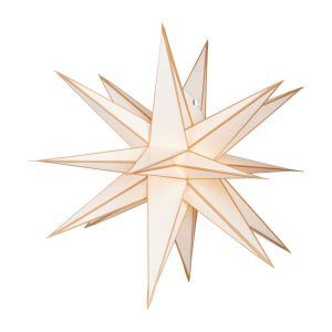 Sunbeauty Advent Paper Star Lanterns for Home Decor