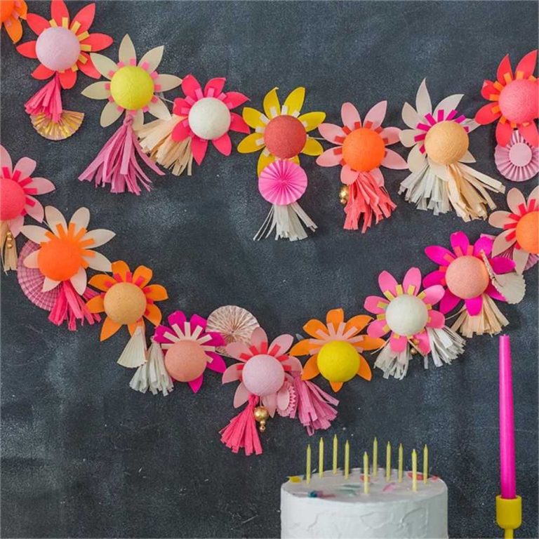 Floral Paper Garlands