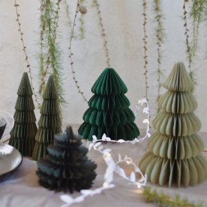 Paper Christmas Tree Honeycomb Tree Paper Decorations Wholesale Supplier