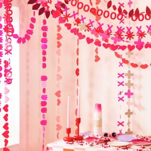 Valentine Fall Inspired Paper Garlands