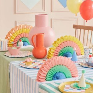 Honeycomb Rainbow Table Decorations Birthday Party Rainbow Decorations