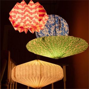 Customized Origami Paper Lightshade Large Paper Light