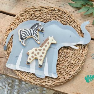 Elephant Shape Bulk Paper Plate